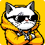 Cat in Hoodie logo