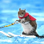 Twiggy the water skiing squirrel logo